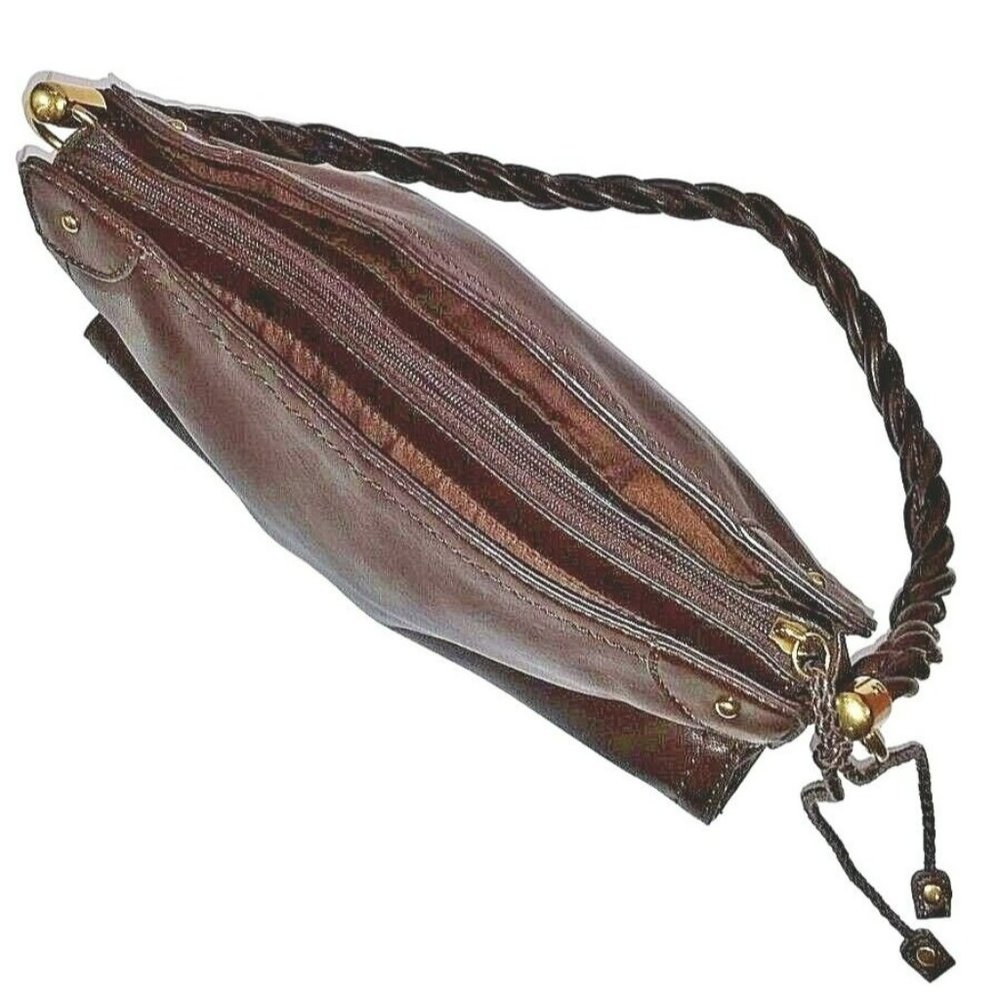 Relic By Fossil Brown Vegan Leather Purse Handbag… - image 5